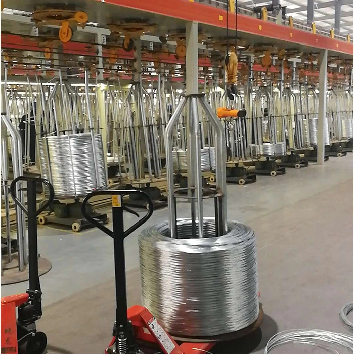 10 Gauge Hot-Dipped Galvanized Steel Wire Rope or PVC Coated Steel Gi Wire