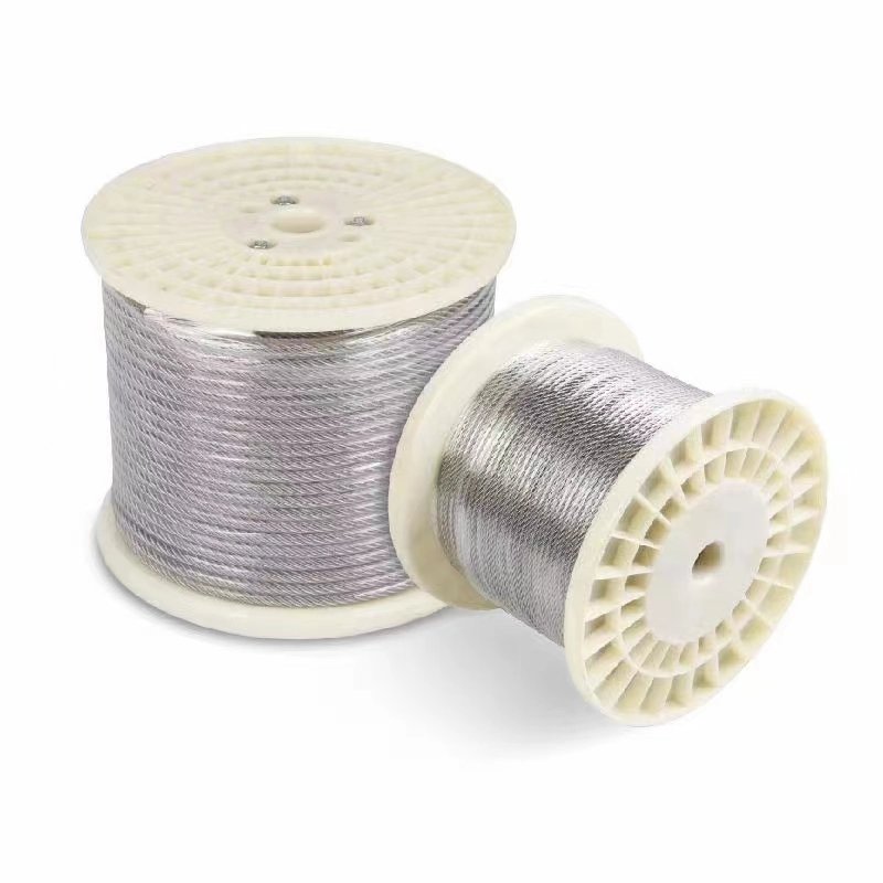 7*7 7*19 Type Stainless Steel Wire Rope/Cable/Cord