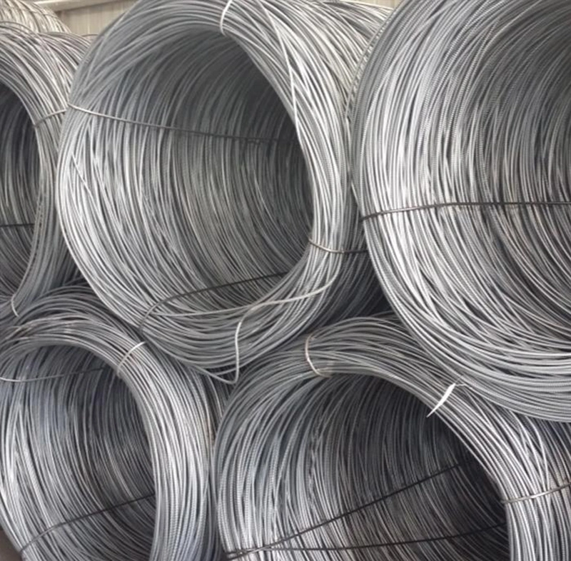 Steel Wire Rope Prestressed Concrete Supplier 4mm 6mm 7mm Spiral Ribbed High Carbon Tension PC Spring