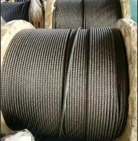 Steel Wire Rope 6X15+7FC to Korea, Bunding Wire Rope