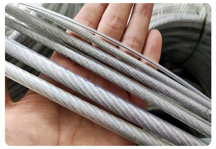 Hot DIP Galvanized 6*19 Steel Wire Rope for Derricking