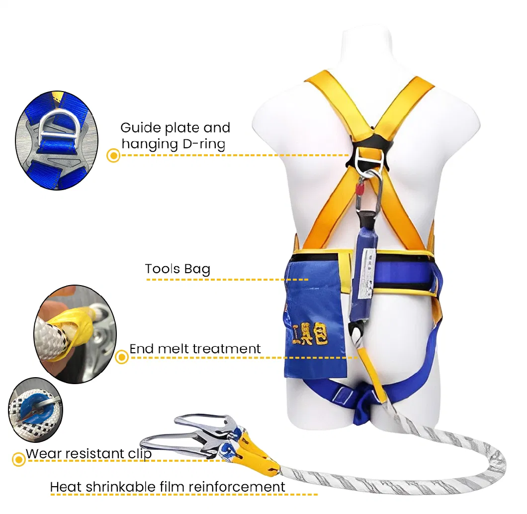 Aerial Working Industry Beauty Scenic Spots Cableway Falling Arrest Sling Harness