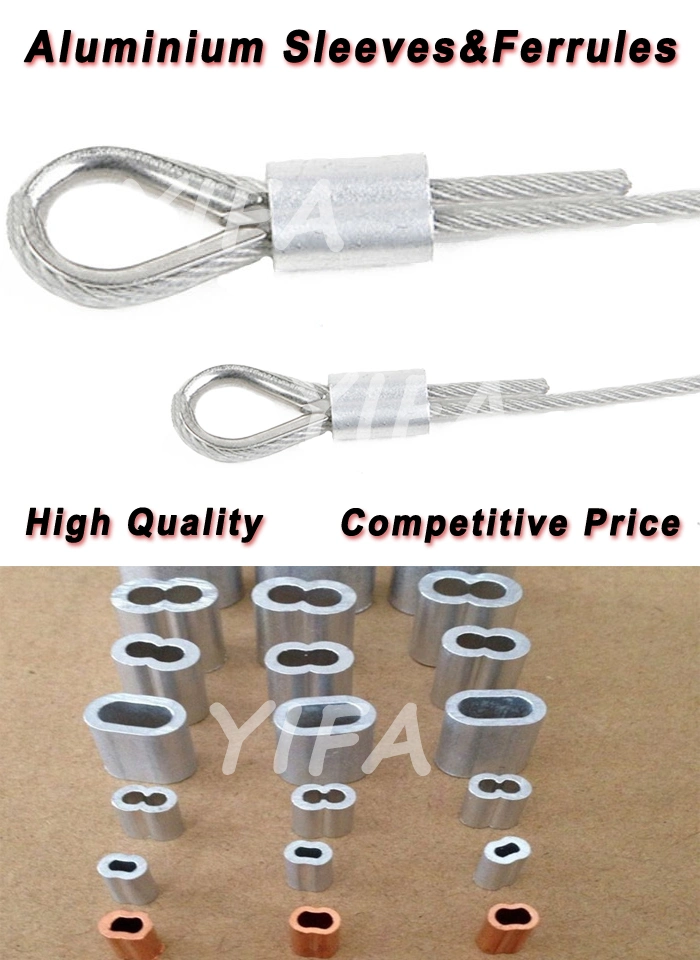 High Quality Us Type Al. Oval Sleeves for Wire