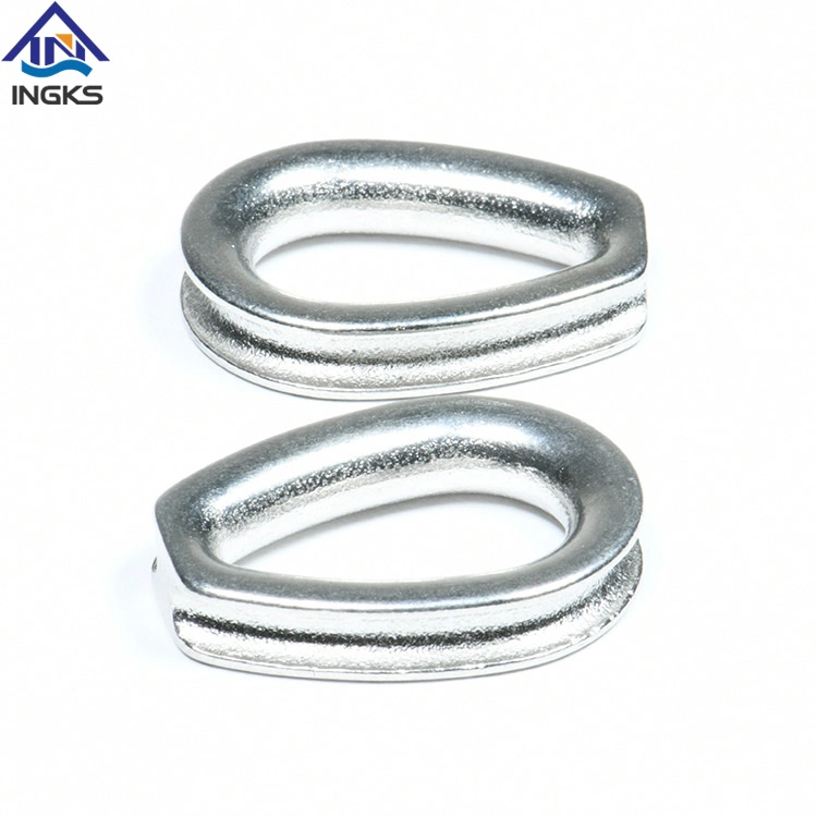 Ingks Top Rated Professional Outdoor Sport Equipment Stainless Steel Wire Rope Round Thimble