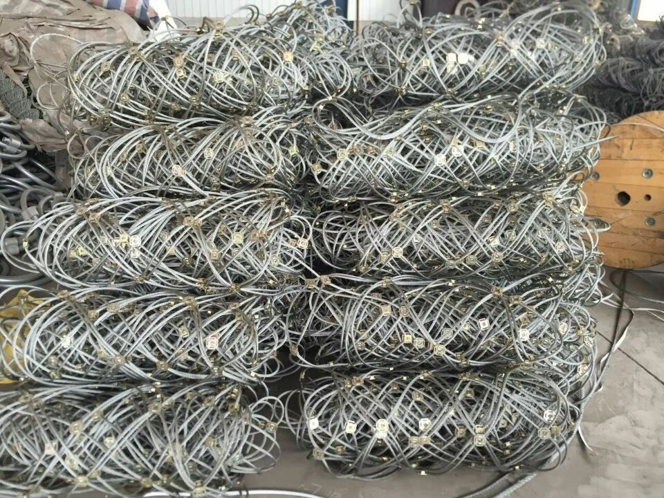 Slope Protection Wire Mesh Mesh Stainless Steel Rope Cable Wire Net Flexible