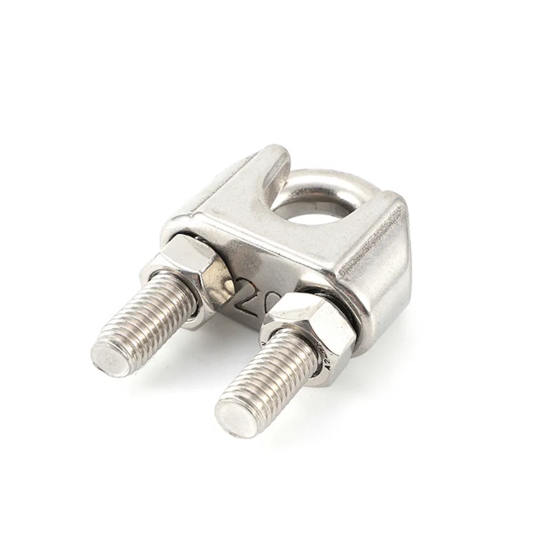 Stainless Steel Wire Rope Fitting Rigging Hardware Cable Clip