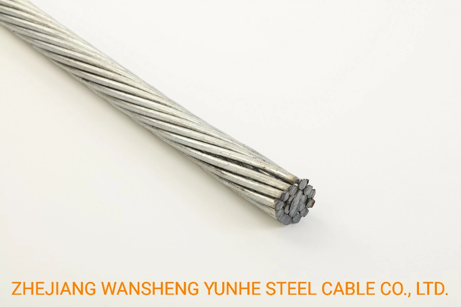 6X12+7FC 8mm Electric Wire Cables Hot DIP Galvanized Strand Steel Wire Rope Stainless Steel Wire Rope for Aviation