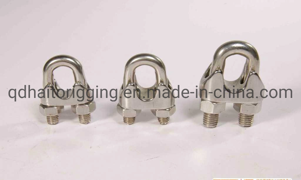 Stainless Steel DIN741 Wire Rope Clip for Cable Usage