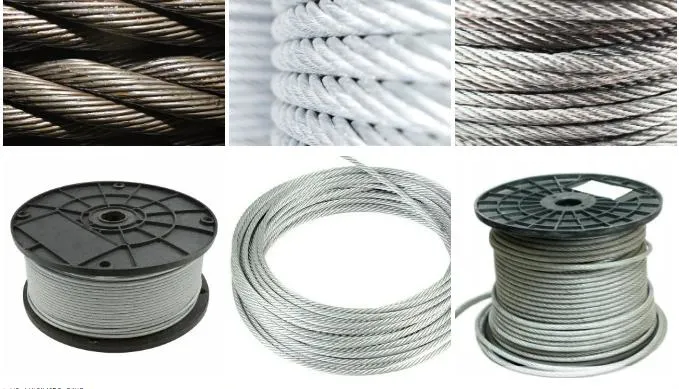 20mm 40mm 60mm Flexible Cable Stainless Steel Wire Rope for Marine