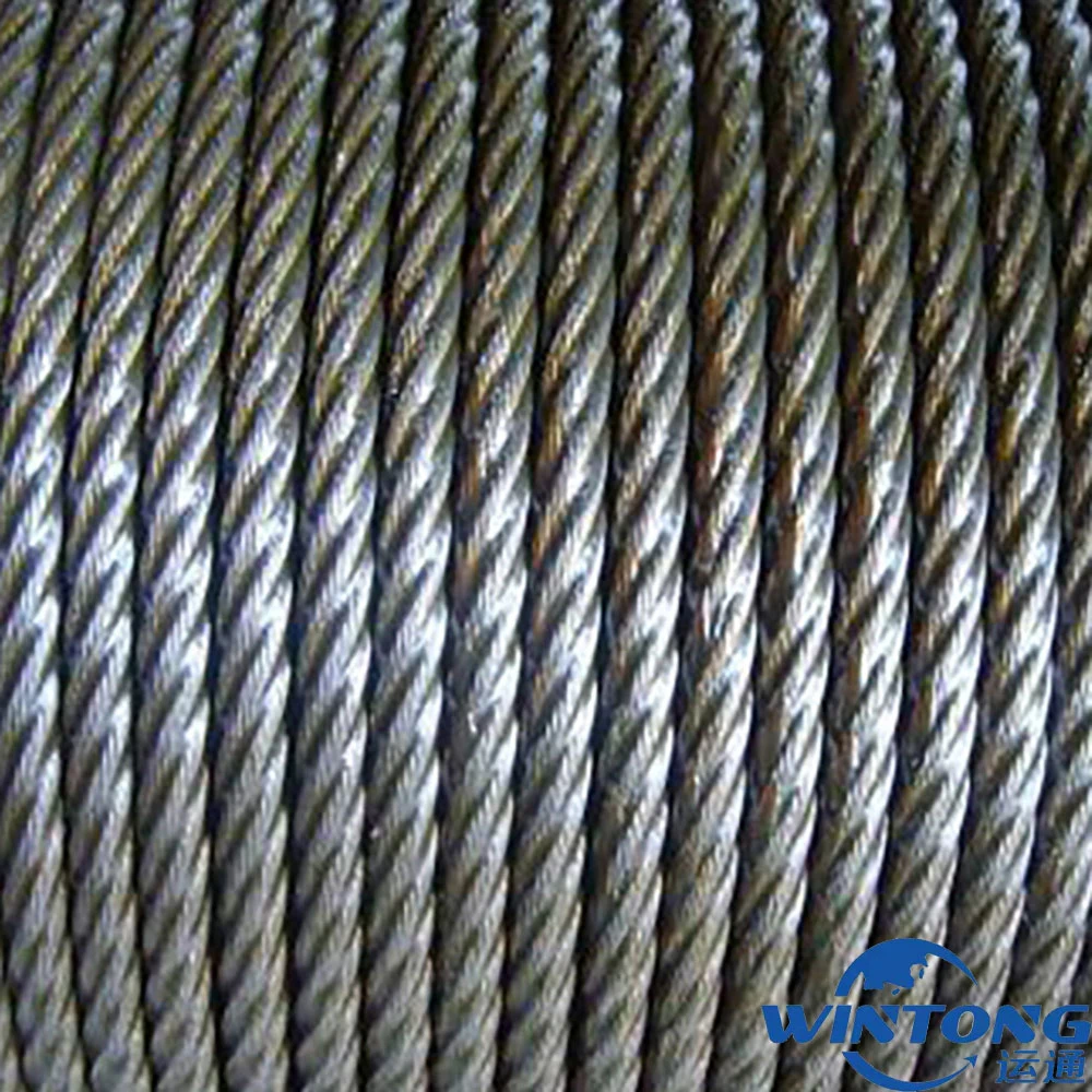 Transparent Galvanized Greenhouse Traction PVC8-10 Wire Rope