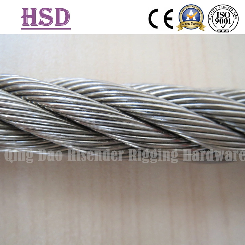 Ss316 Wire Rope. Good Quality, High Test, Rigging Hardware, Marine Hardware