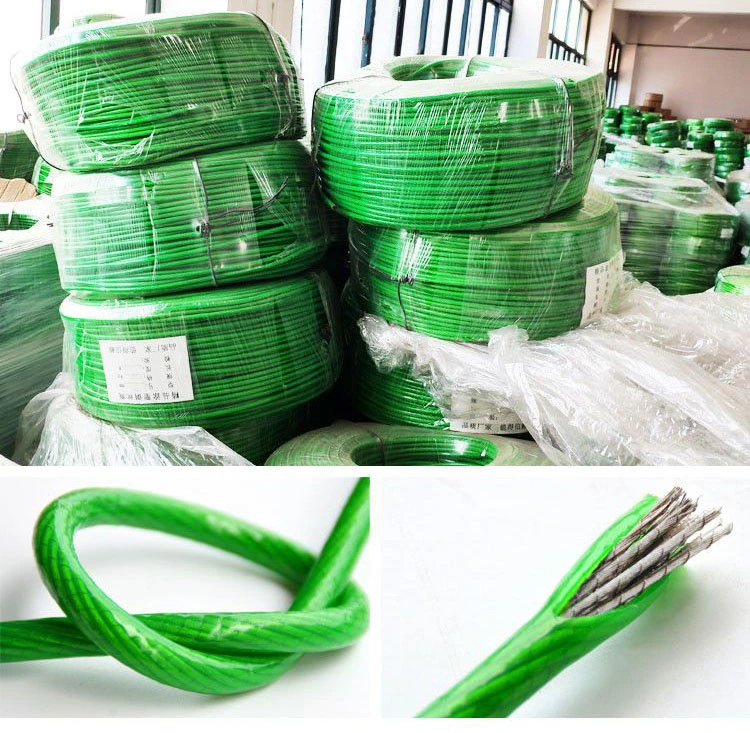 Hot DIP Galvanized 6*19 Steel Wire Rope for Derricking