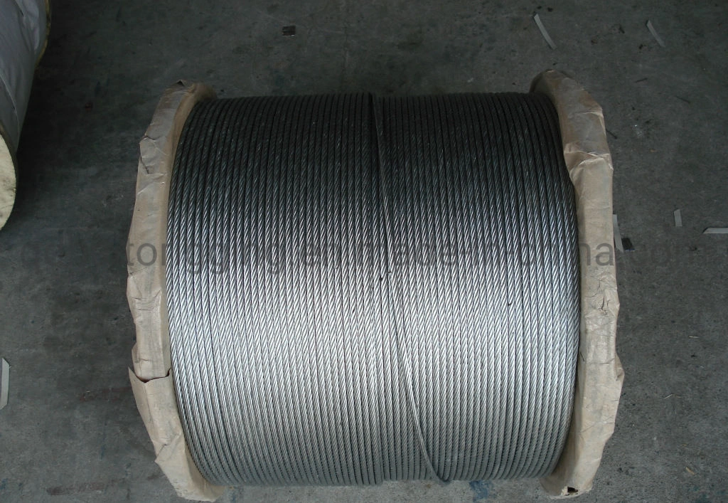 6X7+FC 6X19+FC 7X7 7X19 High Tensile Steel Rope Steel Wire Cable Braided Stranded Steel Wire Rope