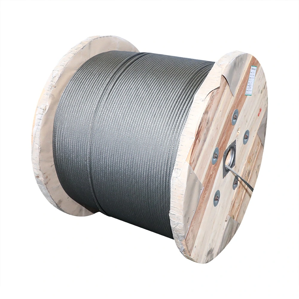 High Carbon Steel ANSI Standard Custom Cutting Service Available 6*36 Galvanized Steel Wire Rope