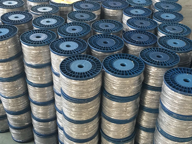 The Least Susceptible to Wear Sturdy Design Very Strong Electric Lifting Coarse Hot Dipped Galvanized Stainless Steel Wire Rope with a Strength 6*7+FC Near Me