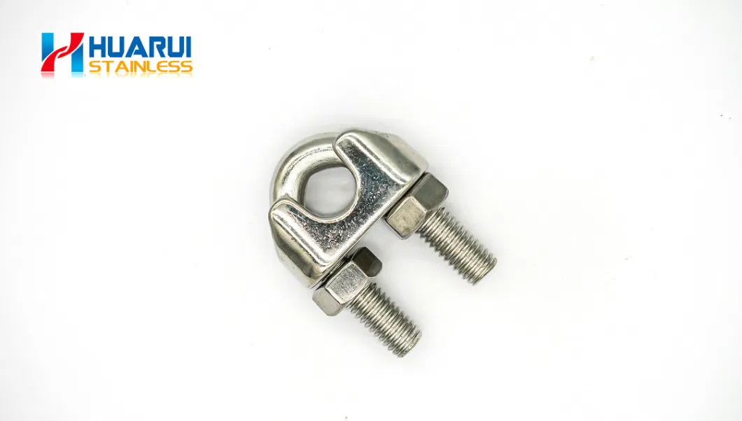 Stainless Steel 316 Clips DIN 741 Type for 8mm Wire Rope