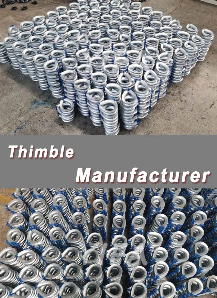 Stainless Steel European Type Wire Rope Thimble