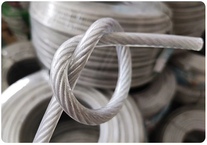 Hot DIP Galvanized 6*19 Steel Wire Rope for Derricking