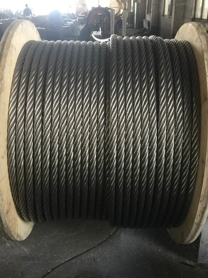 China Manufacturer Stainless 7X7 Steel Wire Rope with Material AISI304