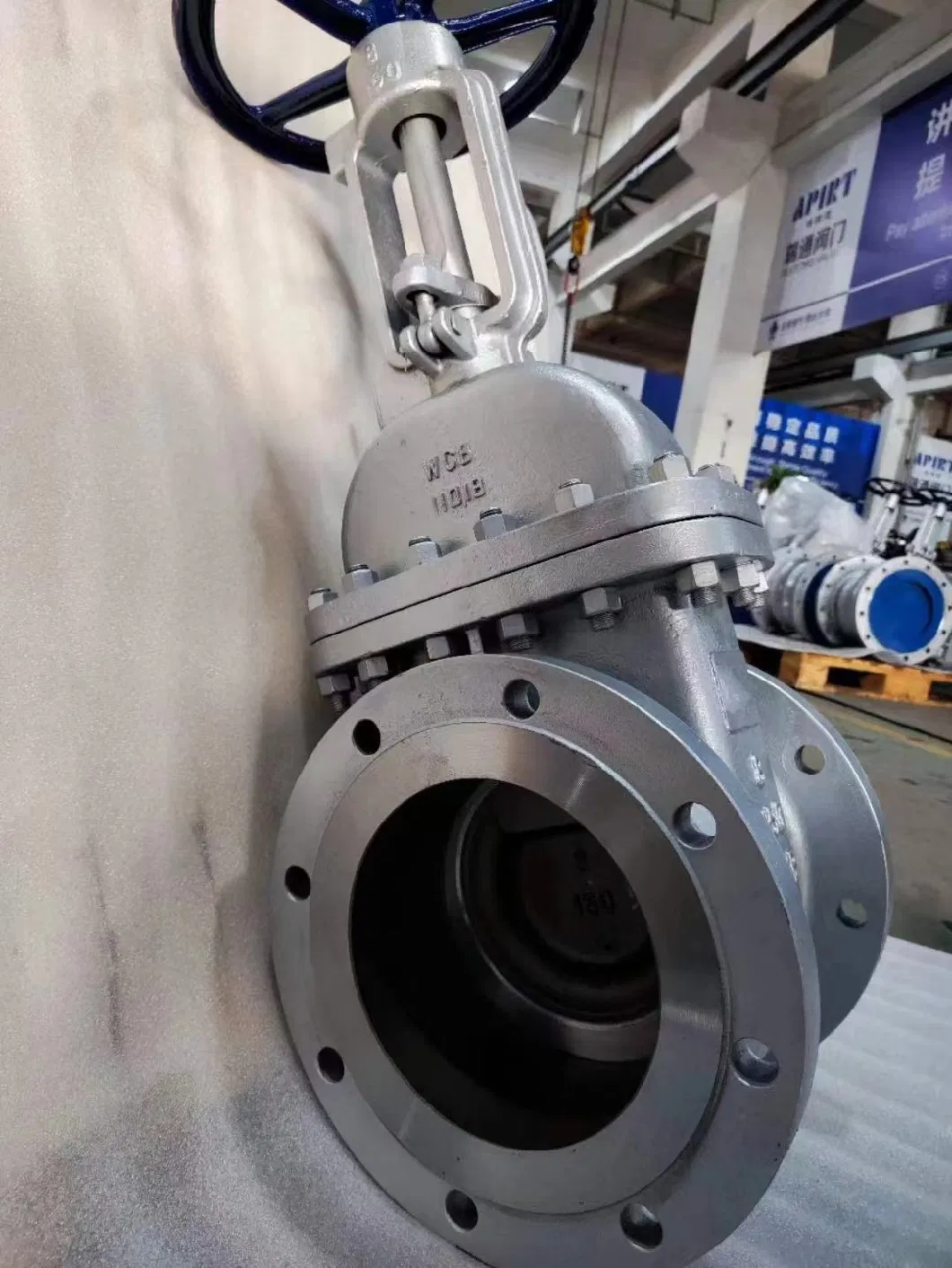 Processing of Customized Stainless Steel Valves, Stainless Steel Flange Gate Valves, Soft Seal Cast Steel Industrial Valves, Exposed Stem and Dark Stem Flange G