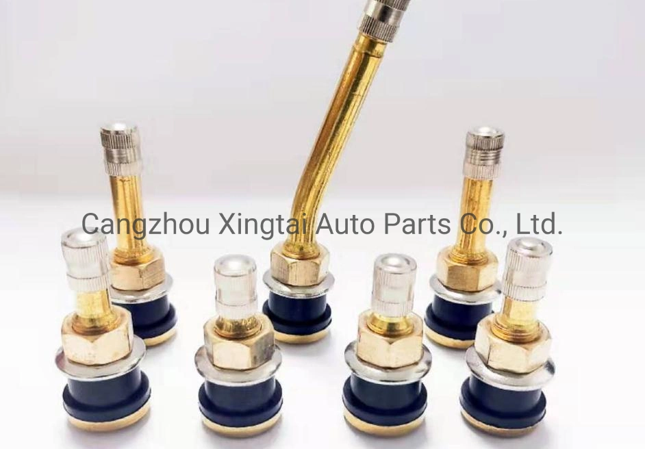 Wholesale Tr412 Tire Valve EPDM Rubber Brass Cores Snap-on Design for Small Trailers Light Trucks Wheelbarrows ATS Motorcycles