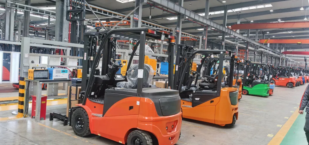 High Efficiency Four Wheel Balancing Weight Electric Forklift 2 Tons 2000kg and Mast 3m 4m 5m