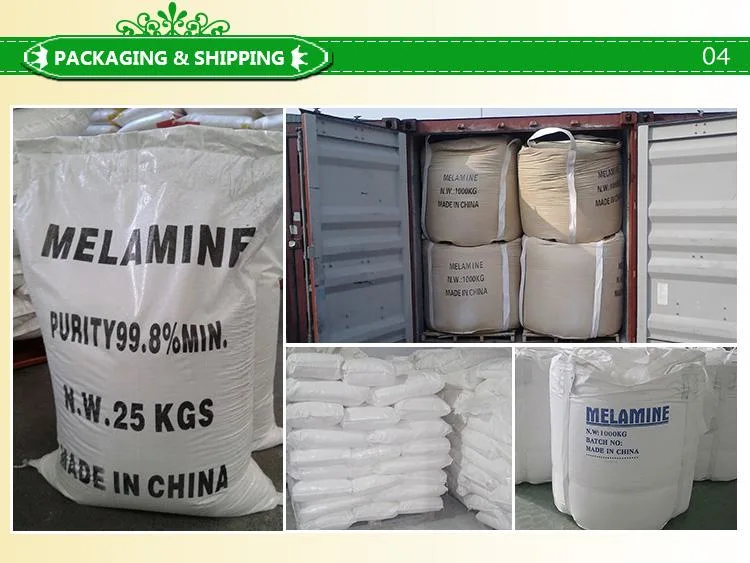 Organic Chemicals Raw Material 99.8% Industrial Grade 108-78-1 Melamine for Resin Adhesive