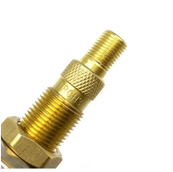 High Quality Brass OTR Valves Trj670-03 Large Bore Swivel Type Tire Valve for Agricultural Tractors