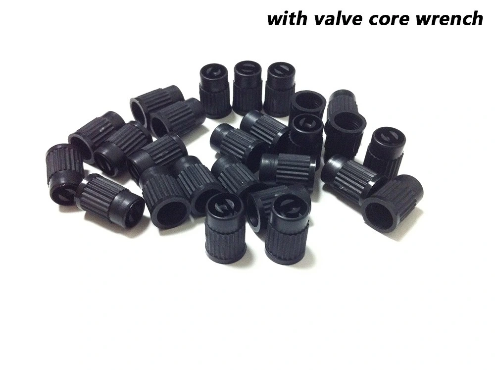 Tire Valves ABS Plastic Automobile Bicycle Tyre Valve Cap Dust Cap Wheel Tire Valve Stem Caps