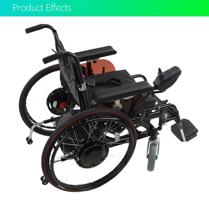 24 Inch 180W Electric Wheelchair Conversion Kits for Handicapped People