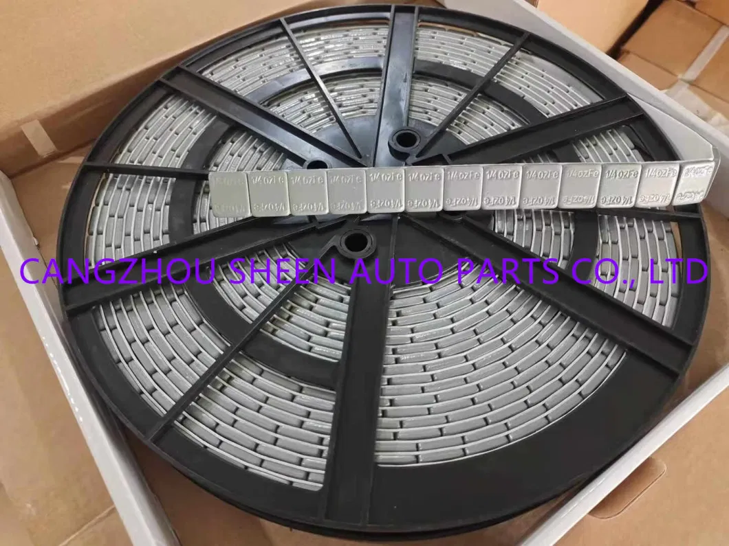 Factory Supply Fe Stick on/Adhesive Zinc/Epoxy Coated Wheel Balancing Weights in Roll