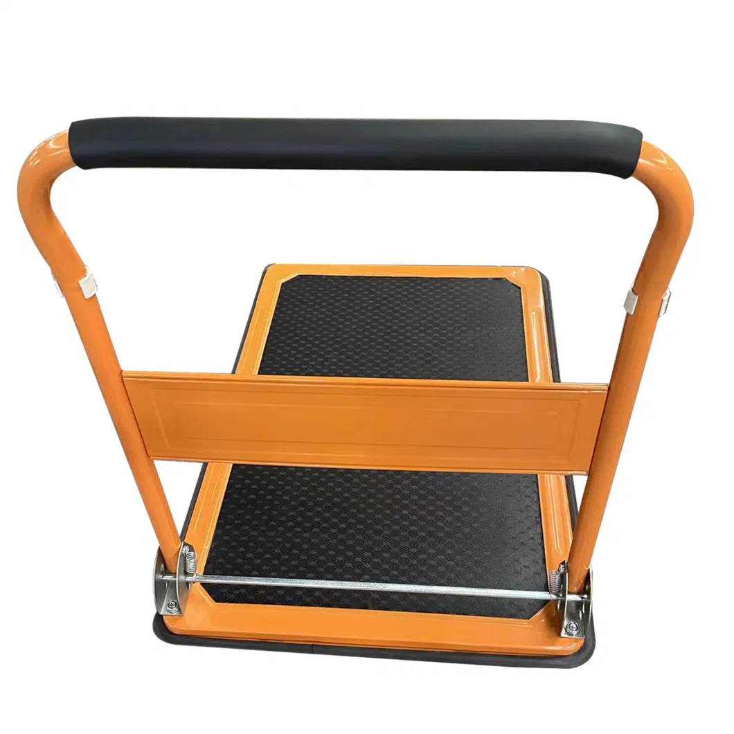 Moving Platform Hand Truck Foldable for Easy Storage and 360 Degree Swivel Wheels with 330lb Weight Capacity