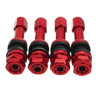 Tubeless Metal Clamp-in Tire Valves PVR70 for Motorcycles and Scooters