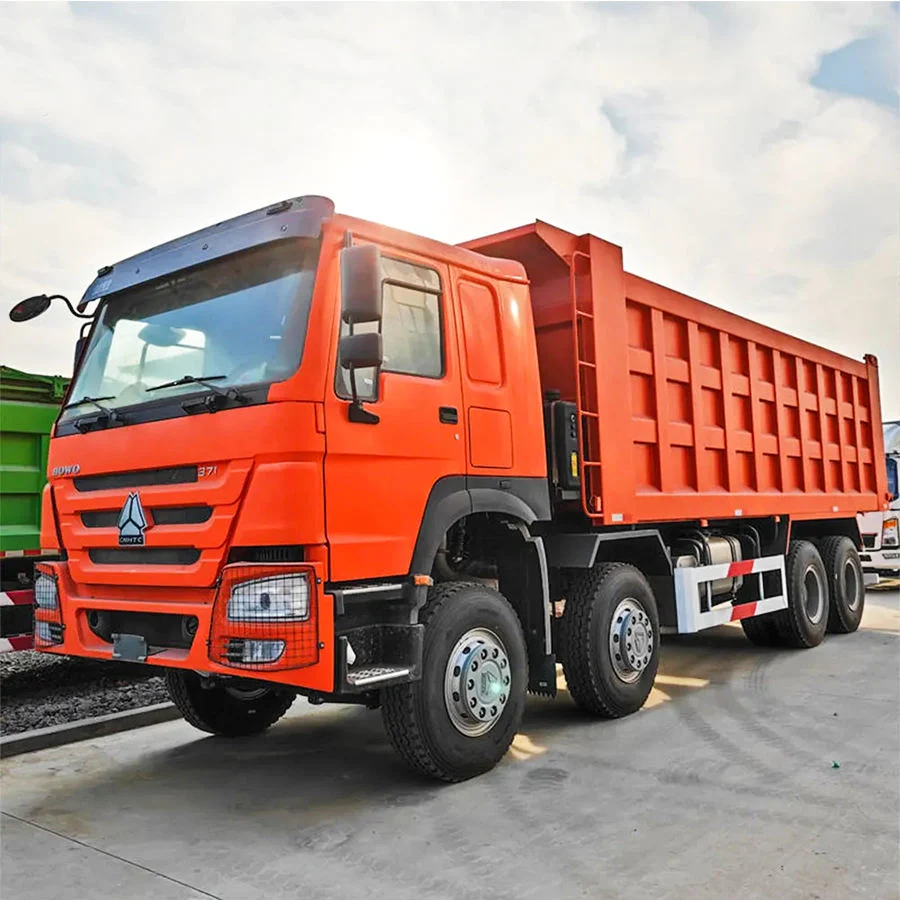Used HOWO Dump Truck 8&times; 4 375HP Mining Transport Heavy Dump Tipper Trucks