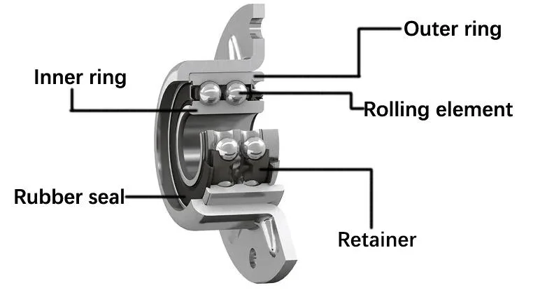 44300-T2a-A51 Front Axle Transmission Hub Assembly Wheel Bearing for Honda Car