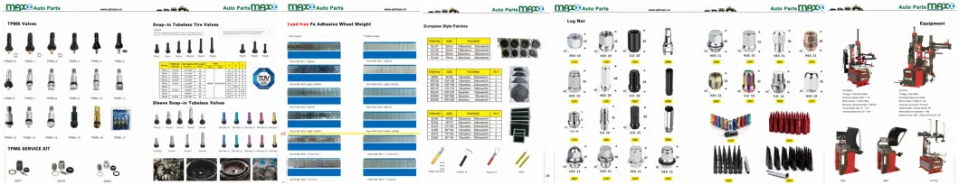 Aluminum Tr48e Clamp-in Tyre Valve Colorful Tubeless Metal Tire Valves Tr43e