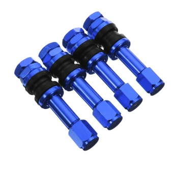 Tubeless Metal Clamp-in Tire Valves PVR70 for Motorcycles and Scooters