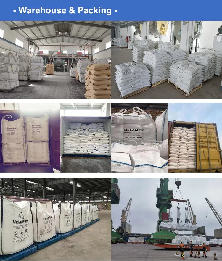 Organic Chemicals Raw Material 99.8% Industrial Grade 108-78-1 Melamine for Resin Adhesive