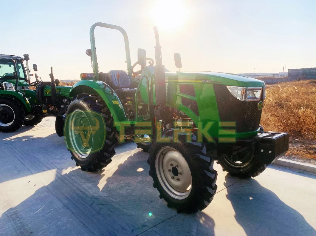 Telake Four Wheel Garden Farm Tractors with EPA Certification 70HP 80HP 90HP