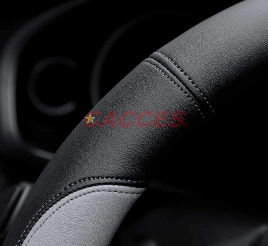 Microfiber Leather Steering Wheel Cover OE Size for Toyota,Bwm,MB,Audi,VW,Porsche,Peugeot,Citroen,Honda,Nissan,Lexus,Volvo,Renault,FIAT,Opel,Model S/M/L/XL/XXL