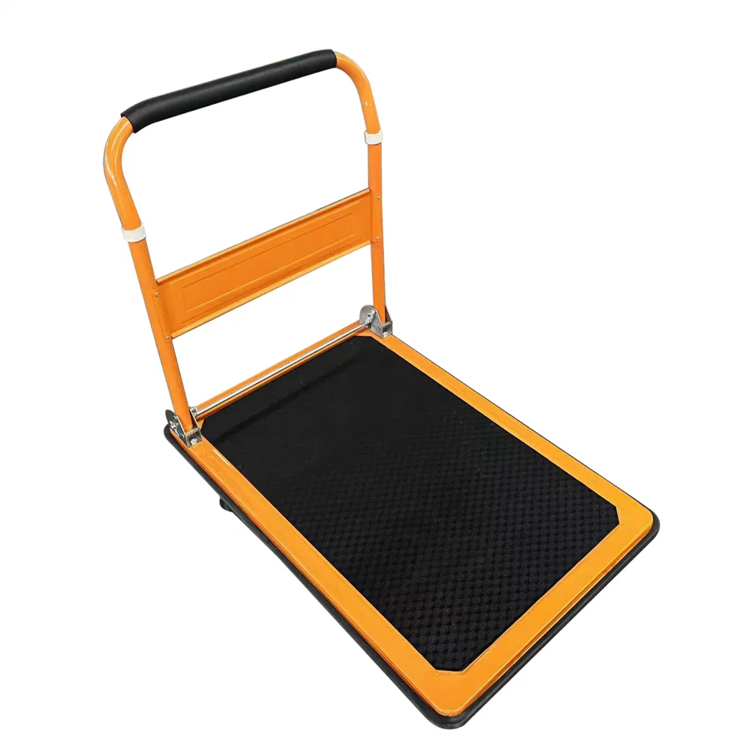 Moving Platform Hand Truck Foldable for Easy Storage and 360 Degree Swivel Wheels with 330lb Weight Capacity