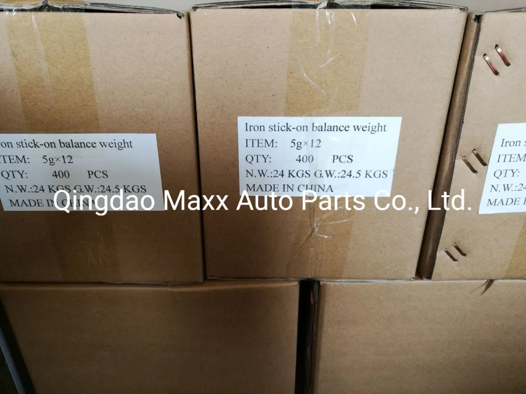 Fe Adhesive Strip Wheel Balance Weight Sticker Balancing Weight