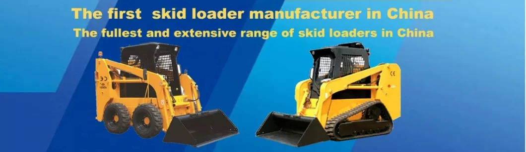Factory Directly Wholesale Crawler/Wheel Skid Steer Loader Loading Bulk Material Handling Equipment Loader for Scrap Steel Recycling