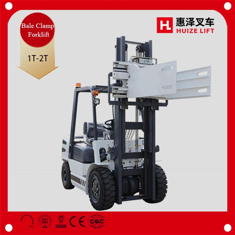 Top Quality Four-Wheel Electric Balance Weight Battery Forklift with CE/ISO