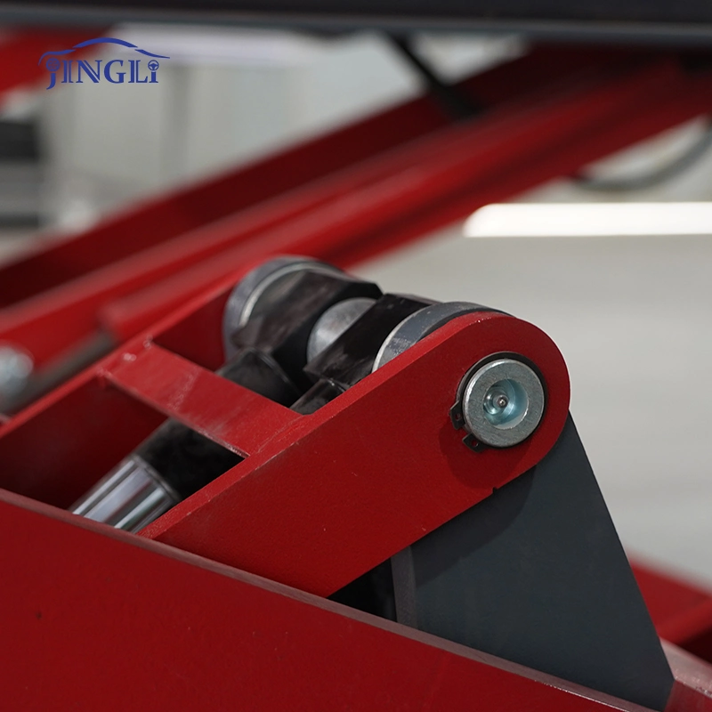 4000kg Hydraulic Hoist Lifting Weight Scissor Car Lift with 3D Wheel Alignment