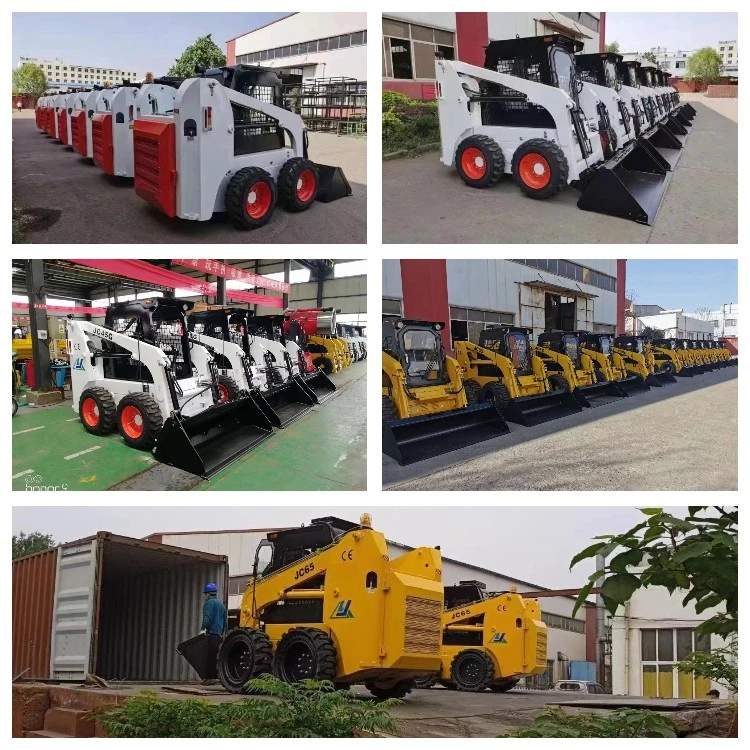 Factory Directly Wholesale Crawler/Wheel Skid Steer Loader Loading Bulk Material Handling Equipment Loader for Scrap Steel Recycling