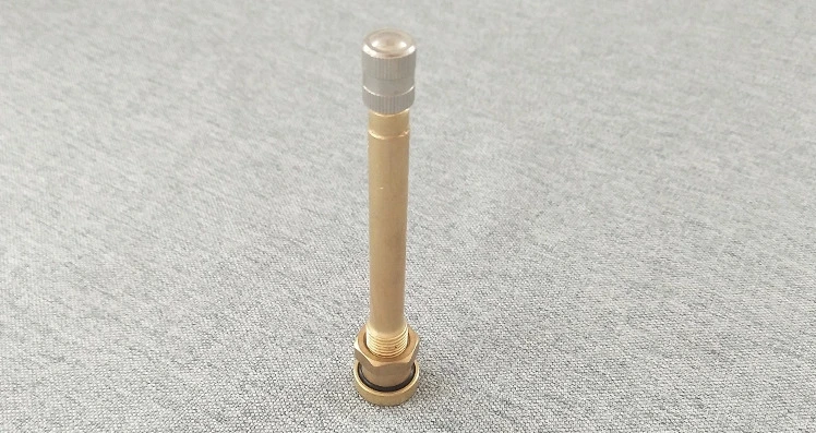 V3.20.7 Bus and Truck Tubeless Valves Brass Metal Clamp-in Valves Compression Type Tire Valve Easy to Replace