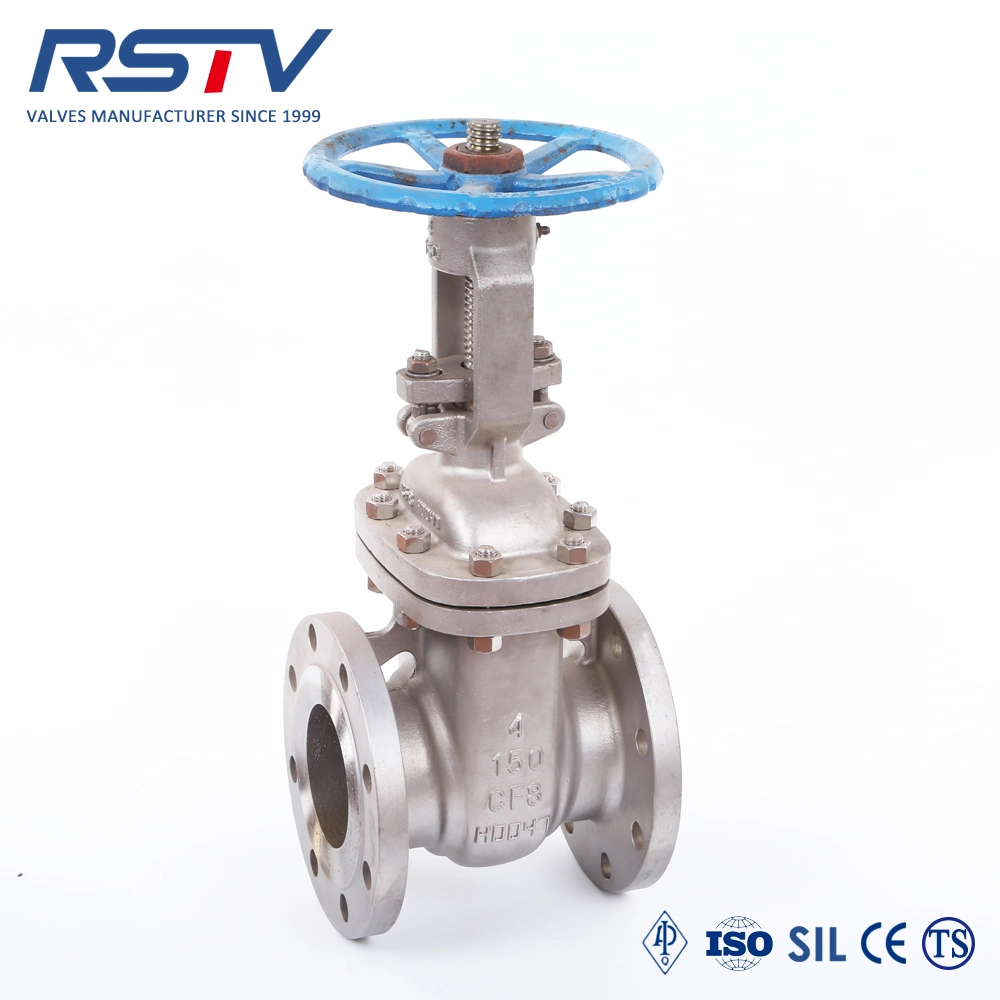 API600 Gate Valve Rising Stem with Manual Operation Stainless Steel CF8/CF8m/Wcb