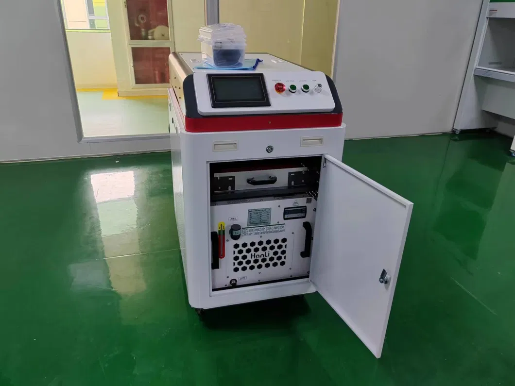 100W 200W 300W 500W Pulse Fiber Laser Cleaning Machine Rust Remover for Metal Surface Rust Outdoor City Building Street Paint