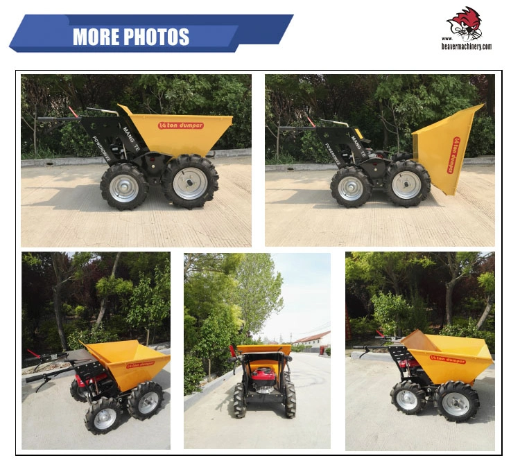 Power/Wheel Barrow Mini Dumper with Honda Engine